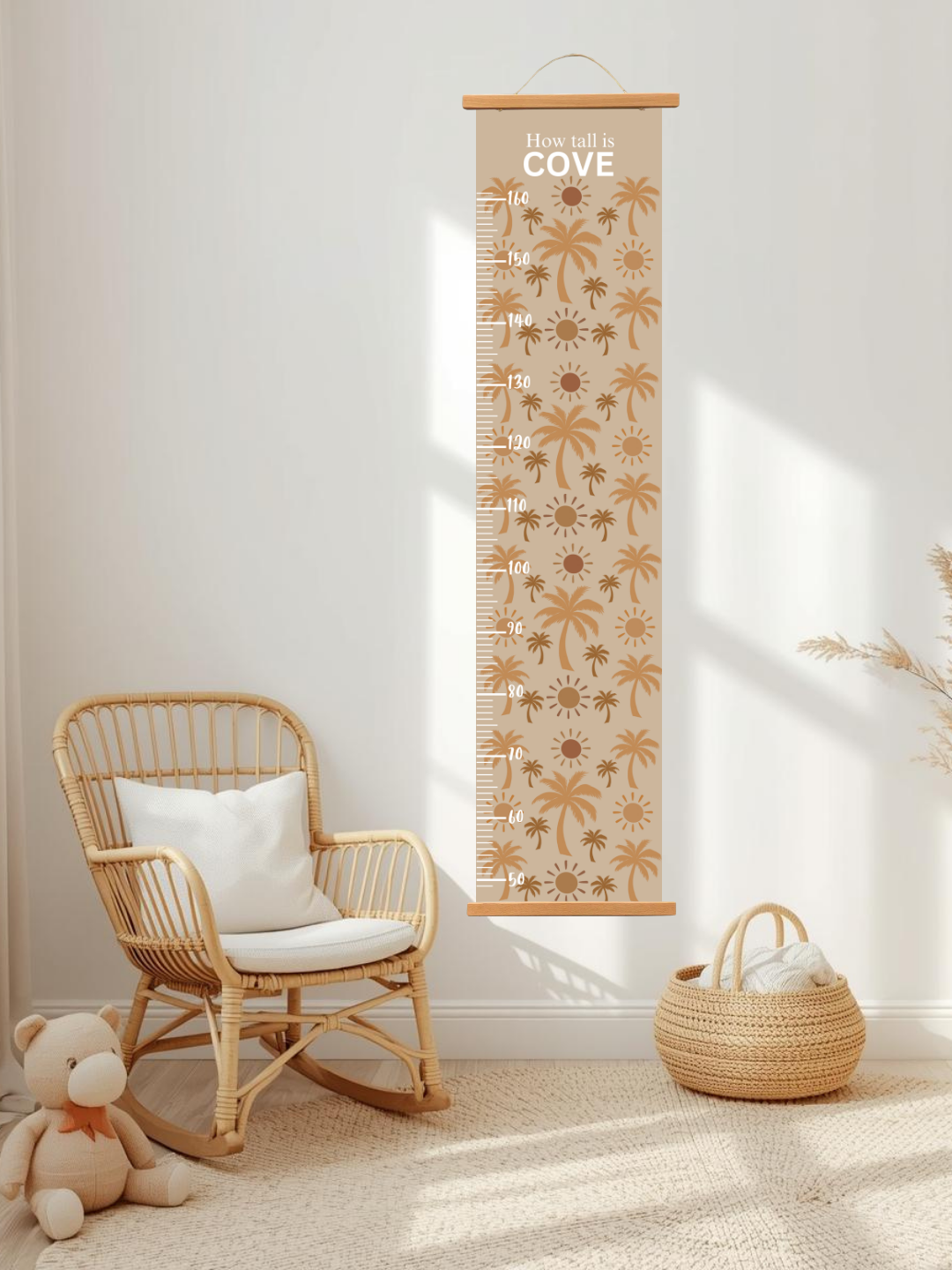 Personalised keepsake height Chart