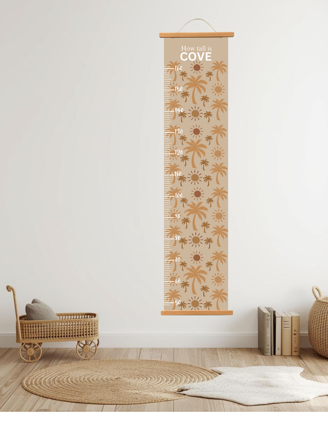 Personalised keepsake height Chart