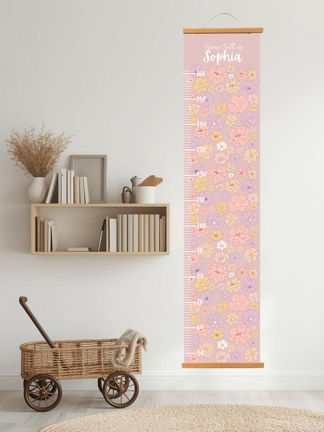 Personalised keepsake height Chart