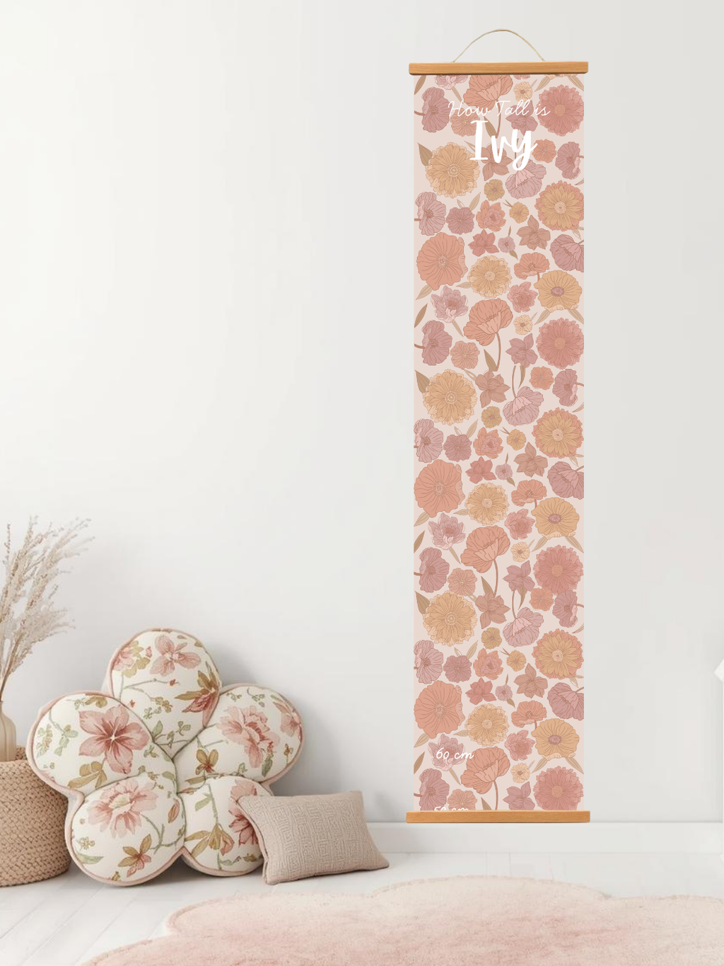 Personalised keepsake height Chart