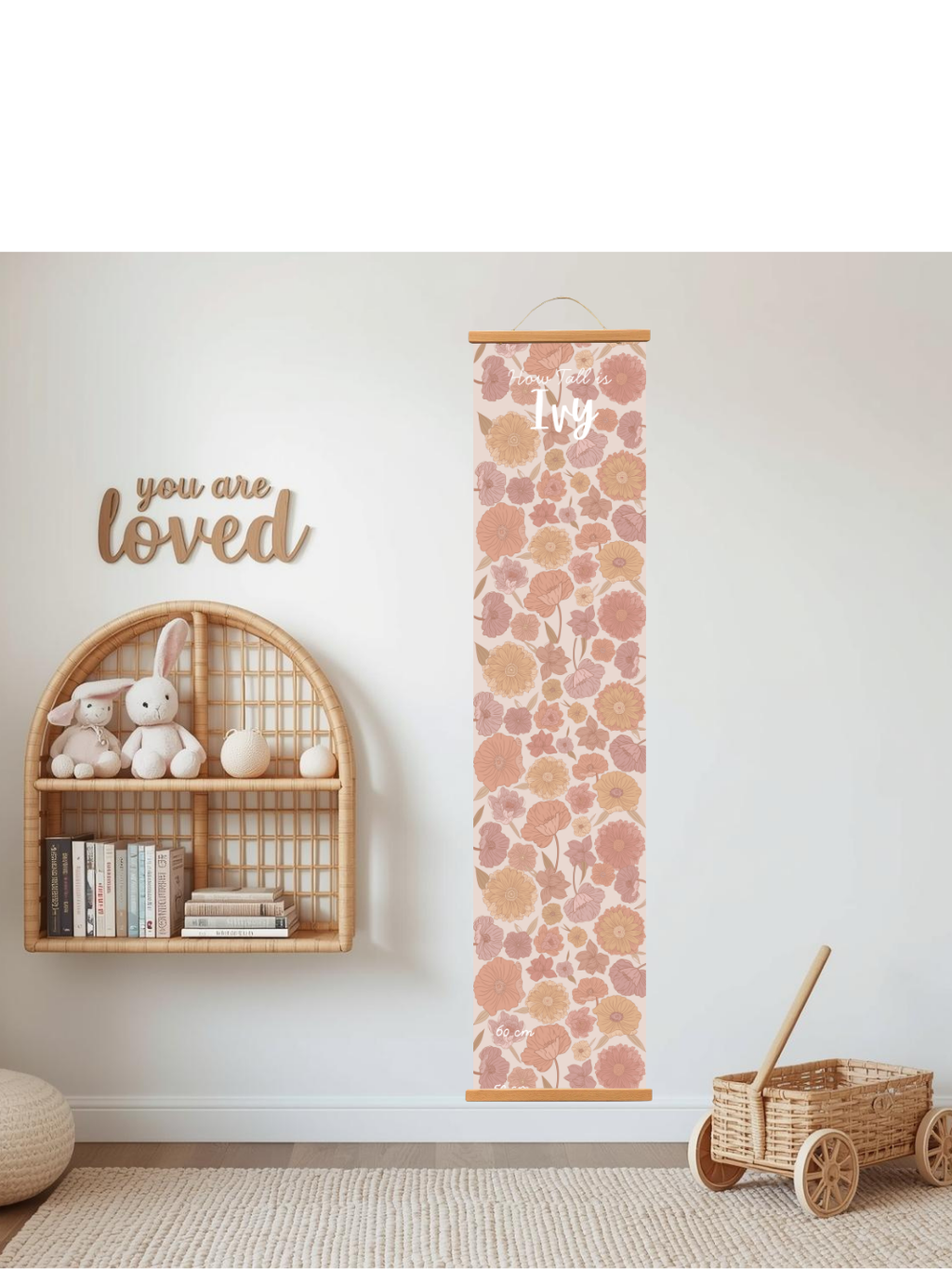 Personalised keepsake height Chart