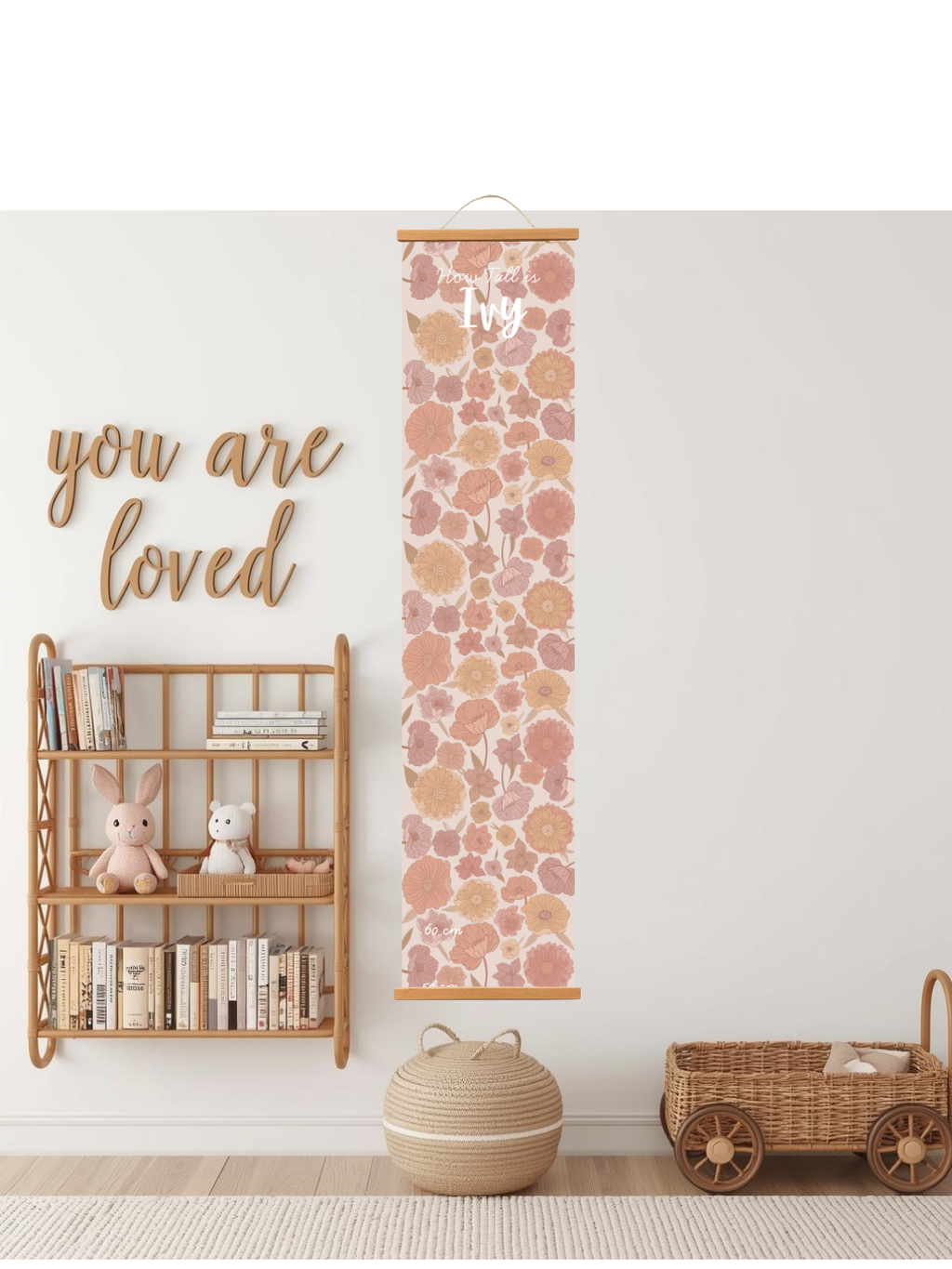 Personalised keepsake height Chart