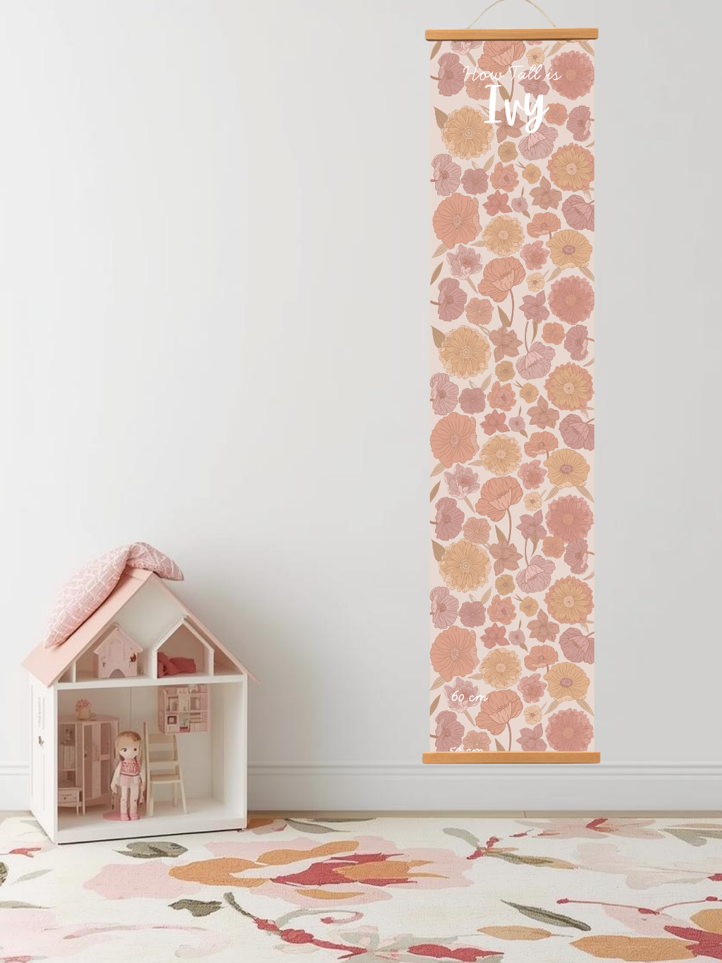 Personalised keepsake height Chart