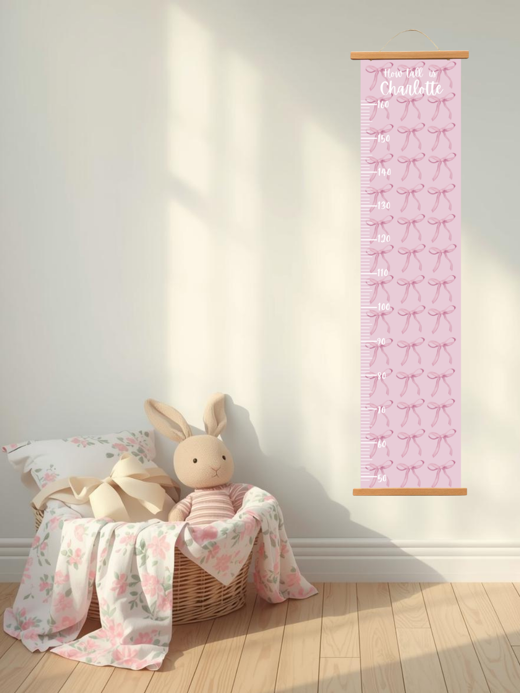 Personalised keepsake height Chart