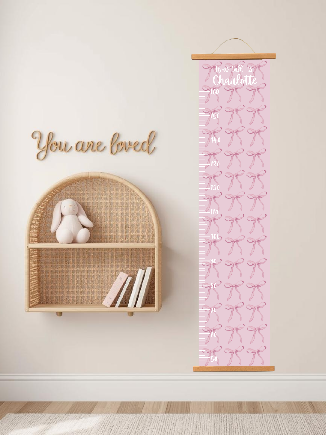 Personalised keepsake height Chart