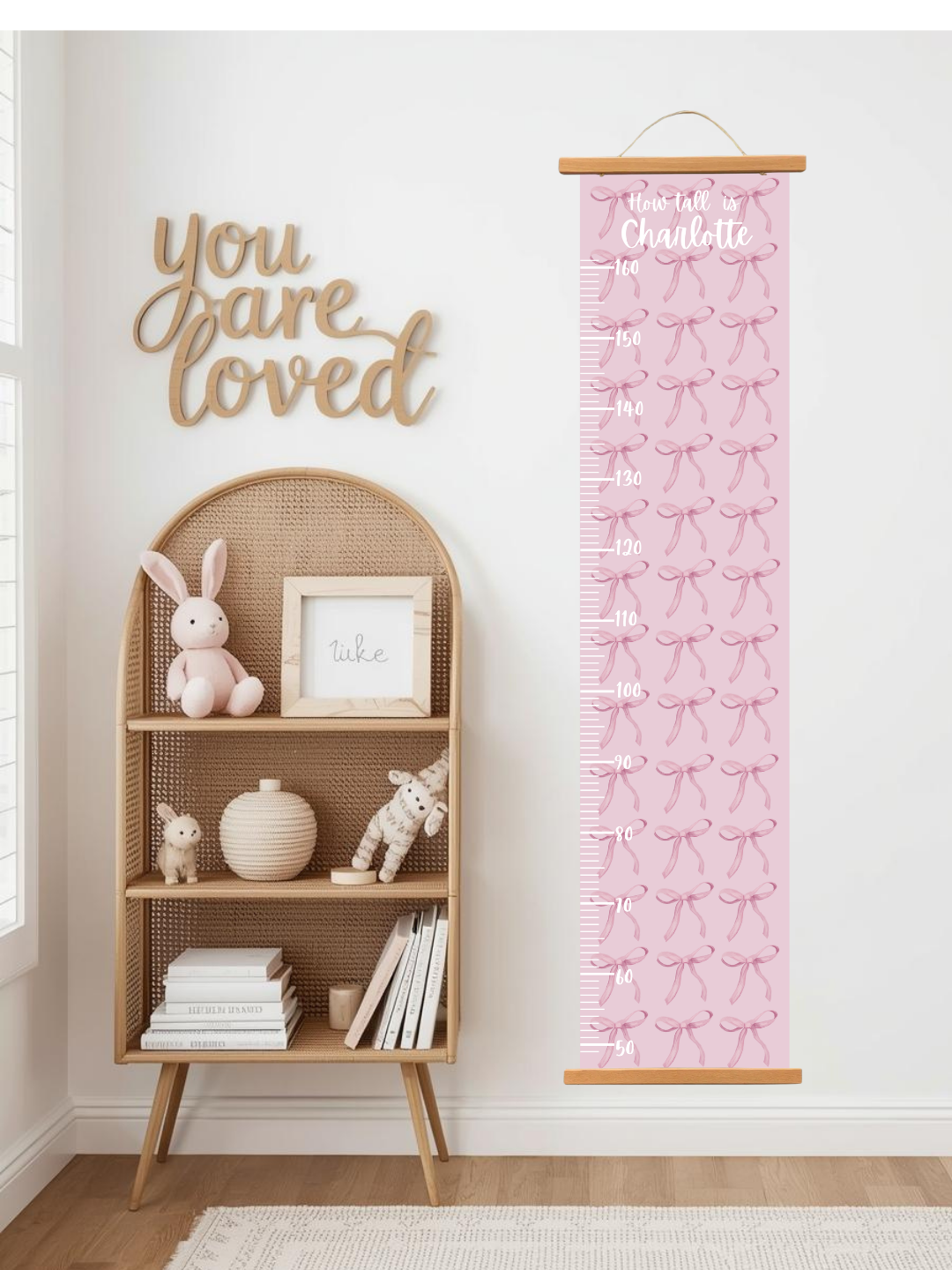 Personalised keepsake height Chart