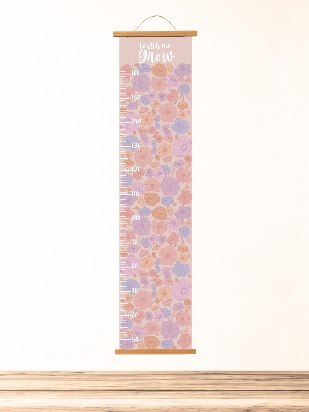 Personalised keepsake height Chart