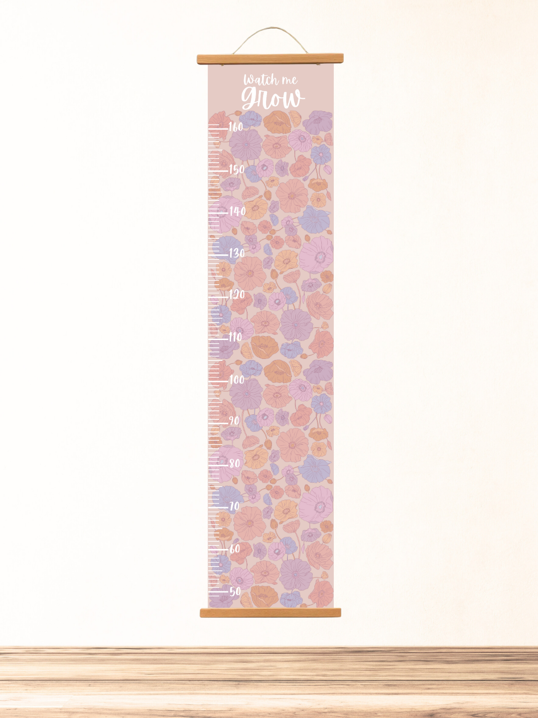 Personalised keepsake height Chart