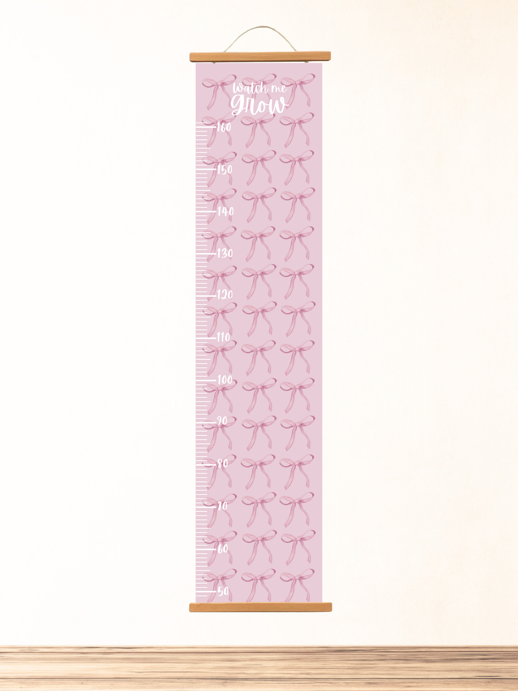 Watch me grow keepsake height chart