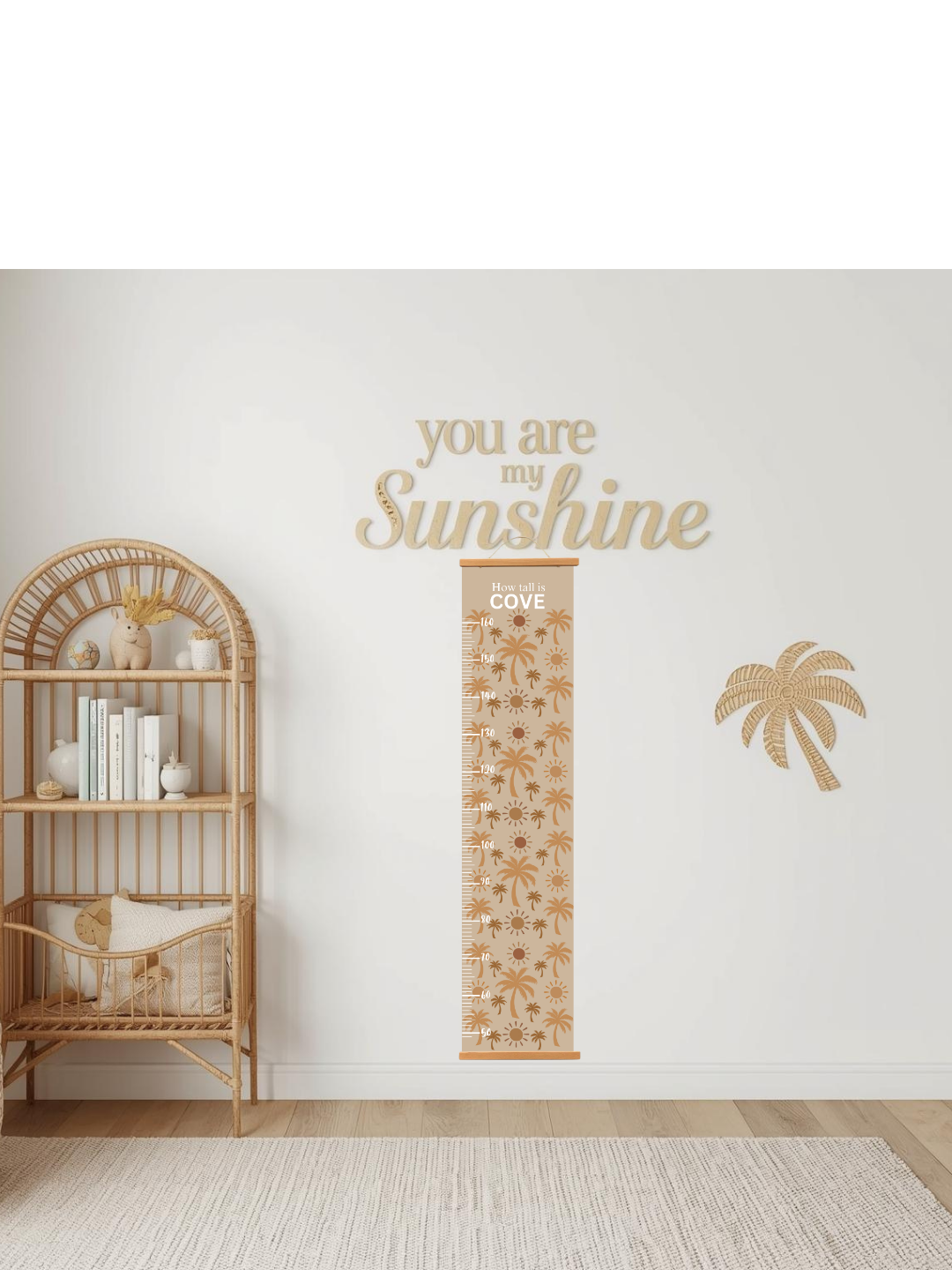 Personalised keepsake height Chart