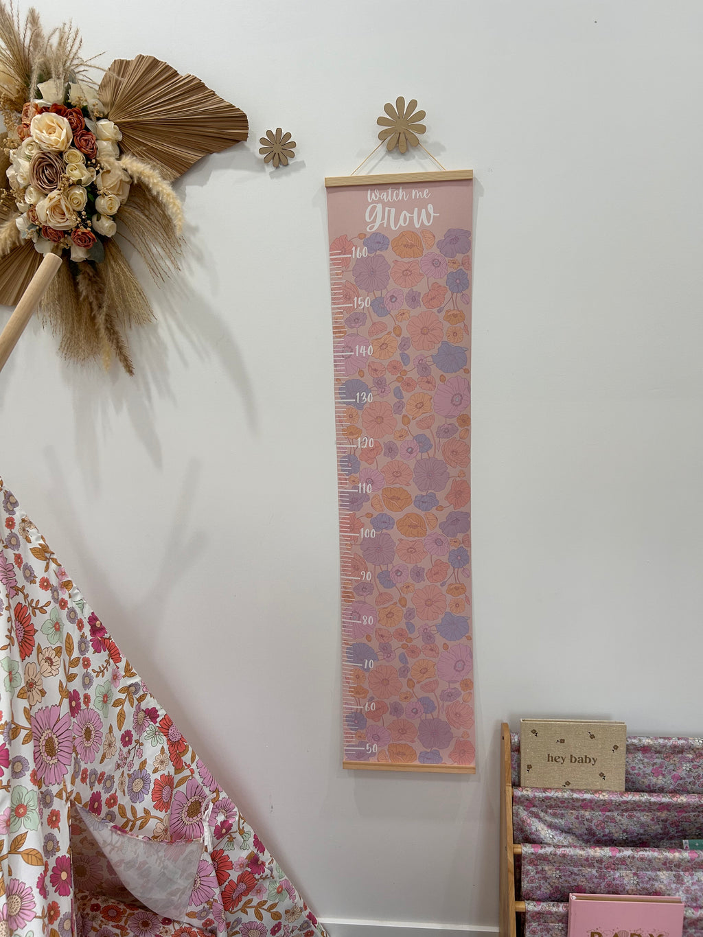 Watch me grow keepsake height chart