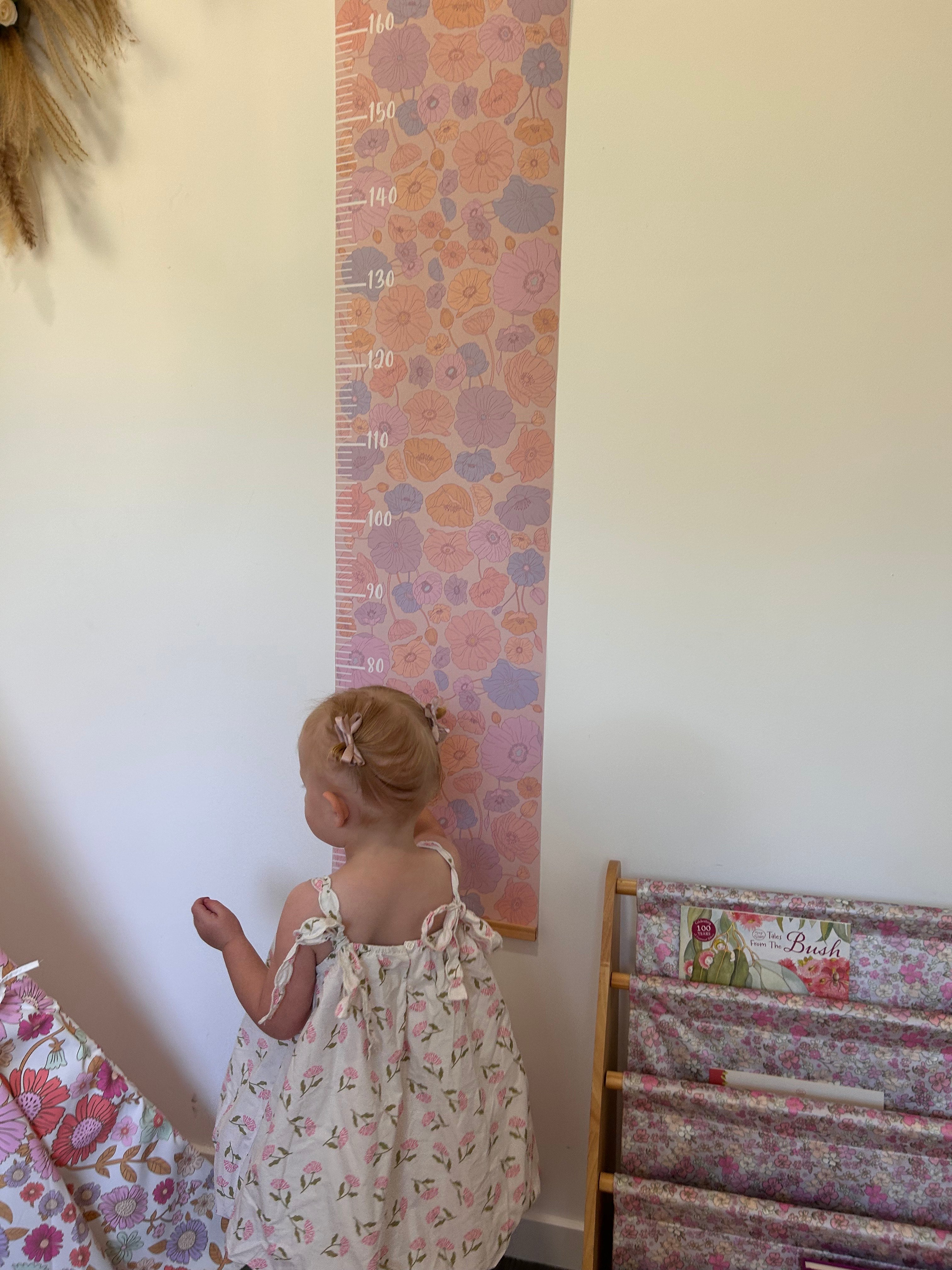 Watch me grow keepsake height chart