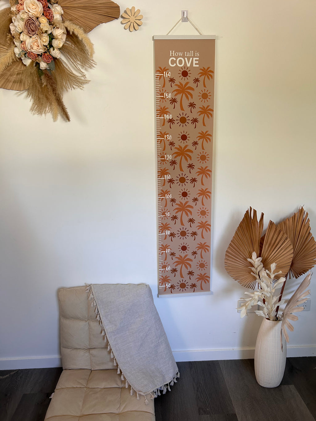Personalised keepsake height Chart