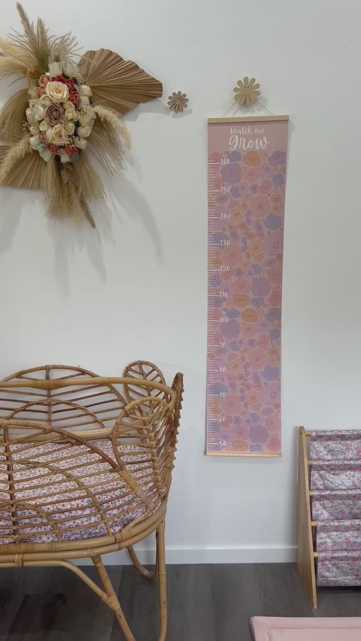 Watch me grow keepsake height chart